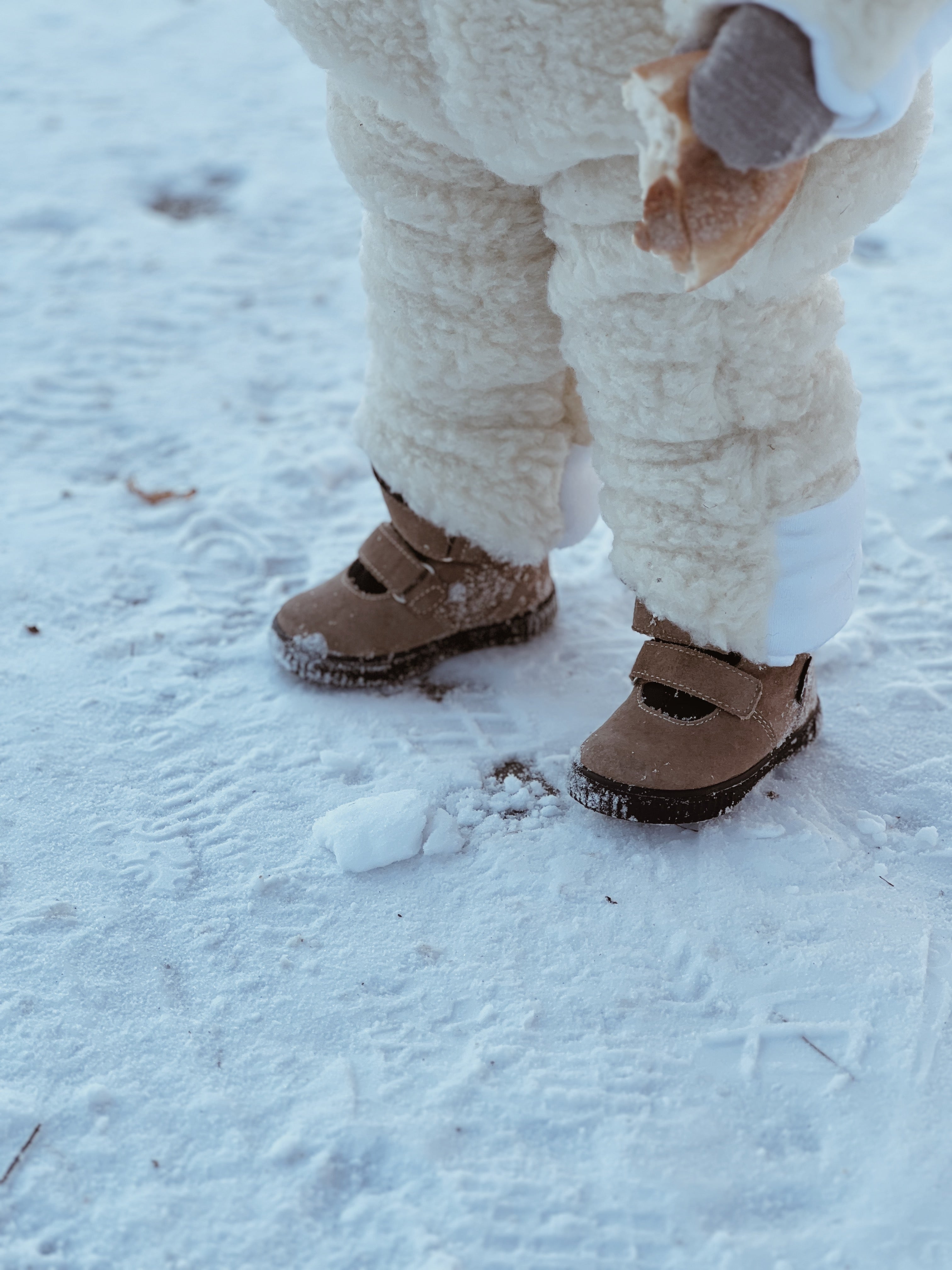 Baby/Kid Virgin Wool Overall - White