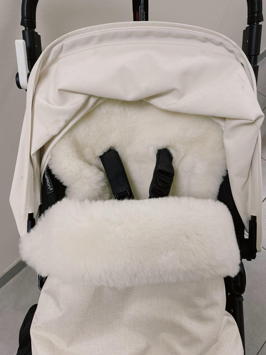 Bestseller: White Natural Sheepskin Stroller Sleeping Bag