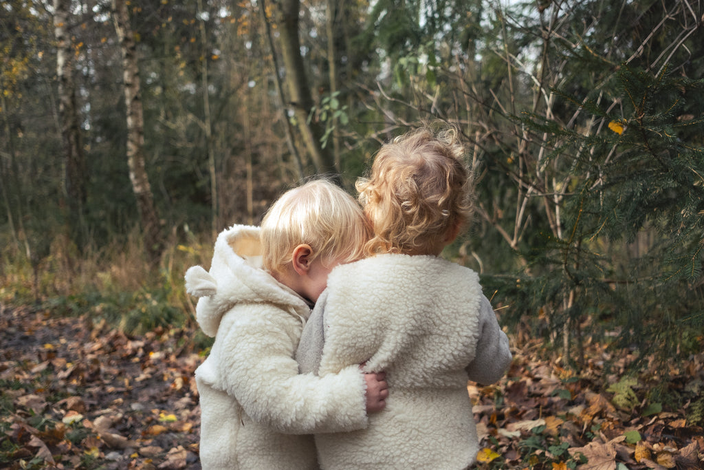 Baby/Kid Virgin Wool Vest - White