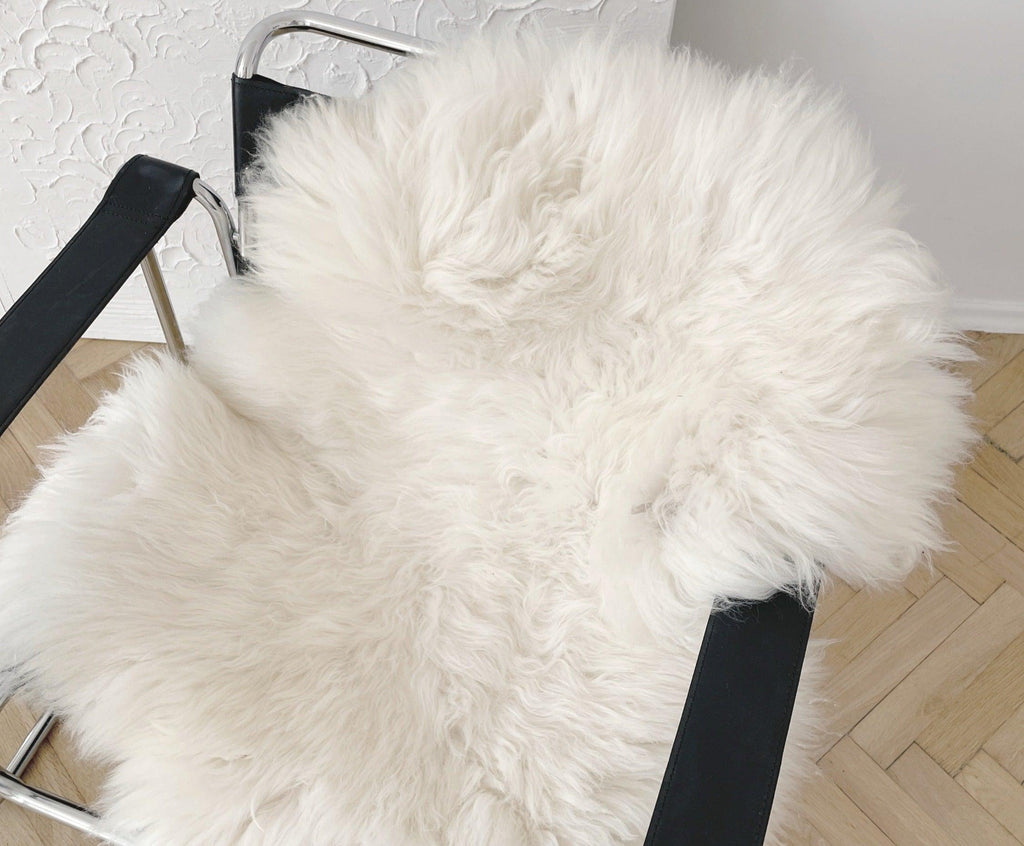 Natural Sheepskin Rug - Ivory