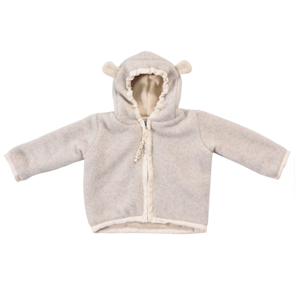 Baby/Kid Virgin Wool Jacket - Grey