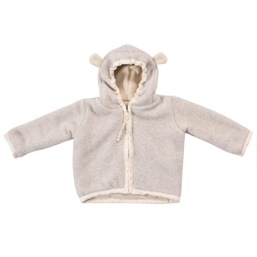 Baby/Kid Virgin Wool Jacket - Grey