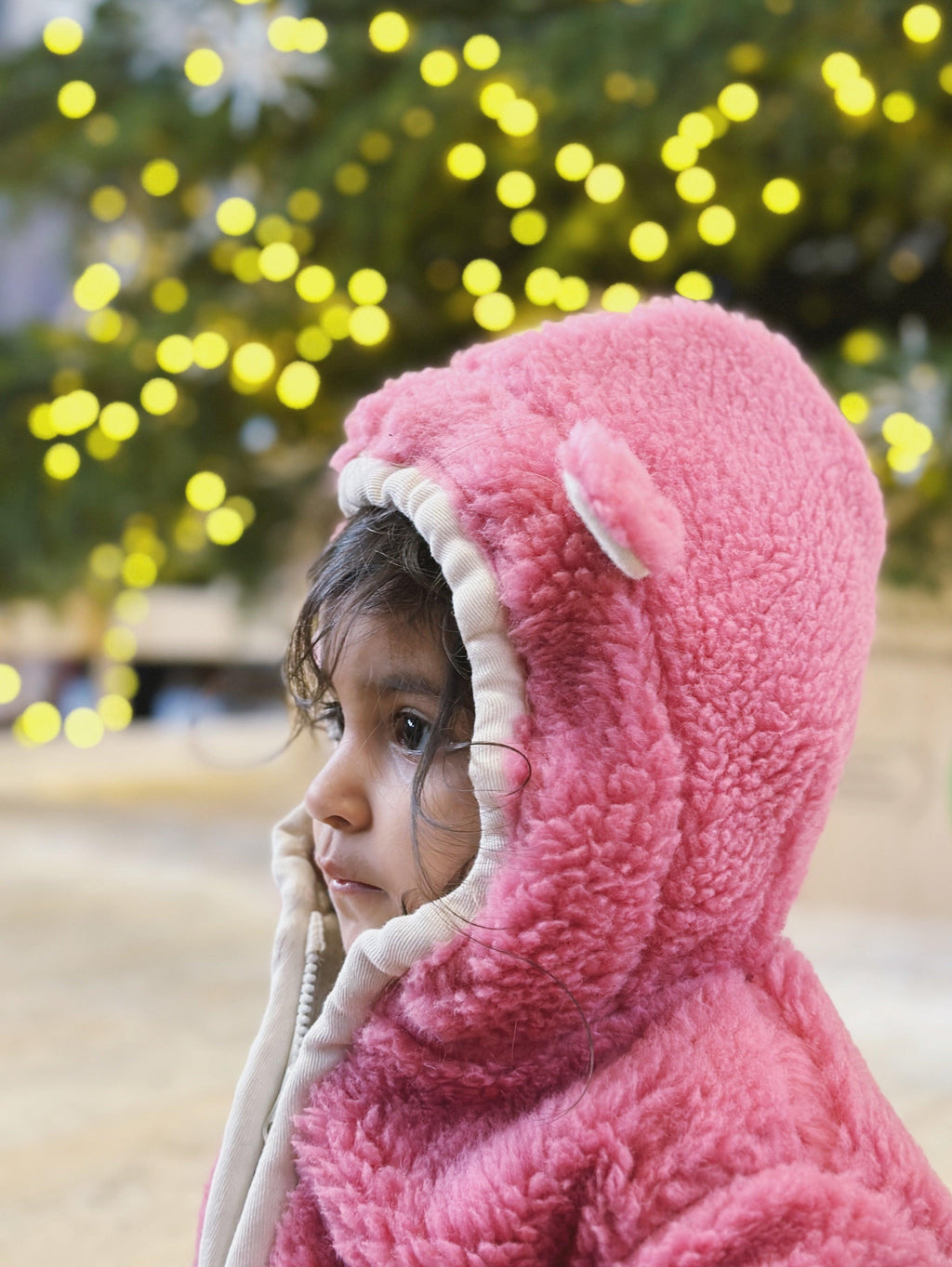 Baby/Kid Virgin Wool Jacket - Pink