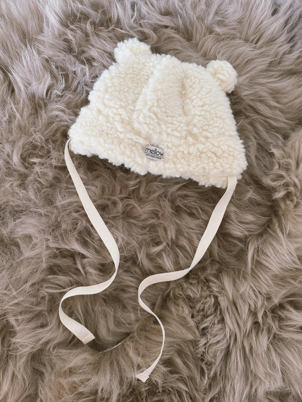 Polar Bear Woolen Baby Hat