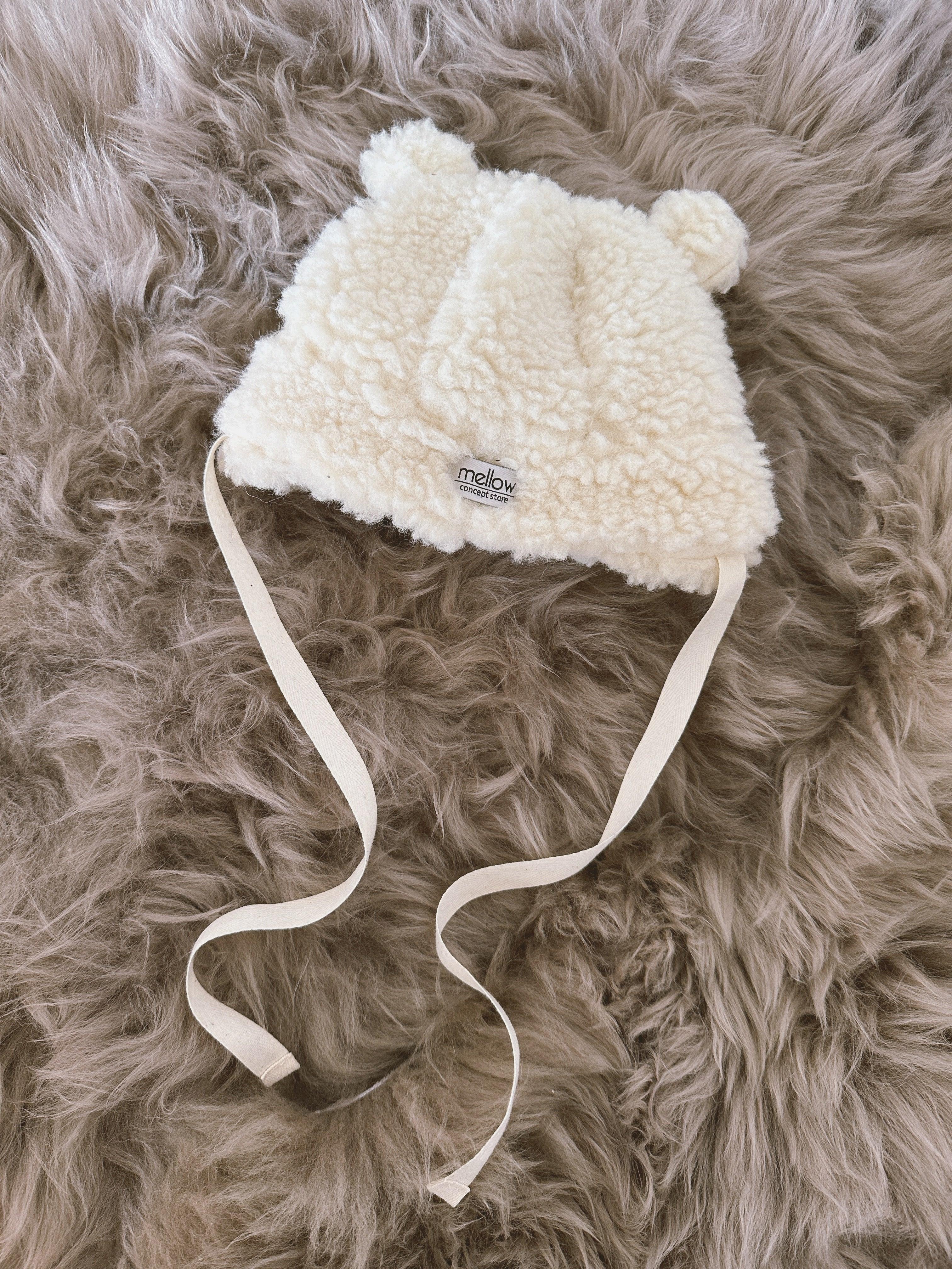 Polar Bear Woolen Baby Hat